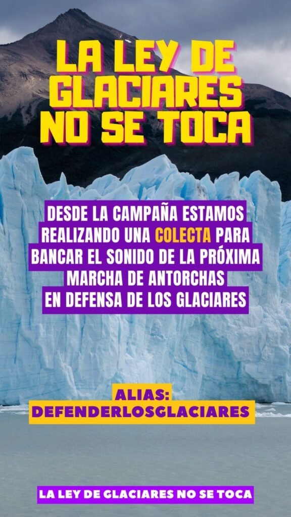 Flyer ley de glaciares r