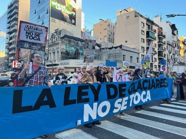 Marcha Ley de Glaciares